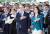 윤석열 대통령이 31일 경남 통영에서 열린 수산인의 날 기념식에서 국민의례를 하고 있다. [뉴시스]
