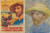 영화 '열정의 랩소디'(1956) 프랑스판 포스터와 미국 디트로이트 미술관에 소장된 반 고흐 '자화상'(1887)  [IMDb, 디트로이트 미술관] 