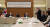 일본 히로시마를 방문한 윤석열 대통령이 19일 동포 원폭 피해자 간담회에서 권양백 전 위령비 이설위원장의 발언을 듣고 있다. [히로시마=연합뉴스]