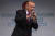 레제프 타이이프 에르도안 튀르키예 대통령이 지난 21일 튀르키예 이스탄불에서 열린 대선 캠페인에서 연설하고 있다. [연합뉴스]