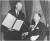 1956년 미국 백악관에서 아이젠하워 대통령으로부터 자유의 메달을 받는 노이만. 암 투병 중이던 그는 이듬해 별세했다. [사진 웅진지식하우스]