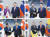 유엔총회 참석차 미국 뉴욕을 방문한 윤석열 대통령이 21일(현지시간)에도 릴레이 정상회담을 진행했다. (왼쪽 위부터 시계 방향으로) 나타샤 피르츠 무사르 슬로베니아 대통령, 아리엘 앙리 아이티 총리, 기예르모 라소 에콰도르 대통령, 푸슈파 카말 다할 네팔 총리. [뉴시스]