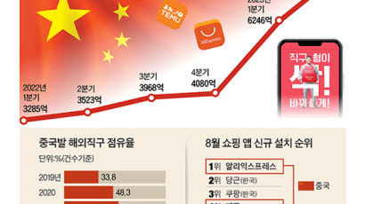 무료 반품·초저가로 40대남 공략 주효, 중국 '직구' 급증 