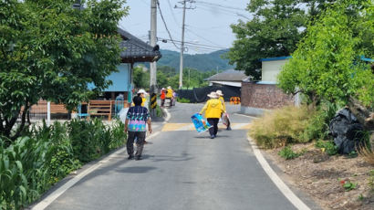 대승불교 양우종 '함께 상생하는 지역공동체', 경천면 신흥계곡 봉사활동 진행