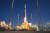 한국의 첫 달 탐사선 다누리호 발사 장면. 다누리호는 2022년 8월 5일 미국 플로리다주 케이프커내 버럴 미 우주군 기지에서 팰컨9 로켓에 실려 성공적으로 발사됐다. [사진 한국항공우주연구원]