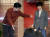 한동훈 국민의힘 비대위원장(왼쪽)과 김영주 국회부의장이 1일 서울의 한 식당에서 회동한 뒤 이동하고 있다. [뉴시스]