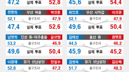 [총선 여론조사 심층 검증] 사전투표, 당일 무응답 분석 실패…동작을 예측은 12.6%P나 어긋나